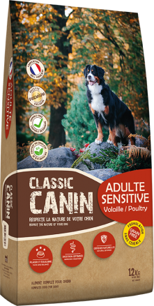 Classic canin adulte sensitive 12 kg e1658755023264
