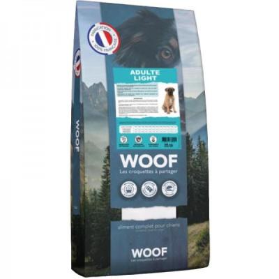 Croquettes woof light chien adulte sac de 14kg woof